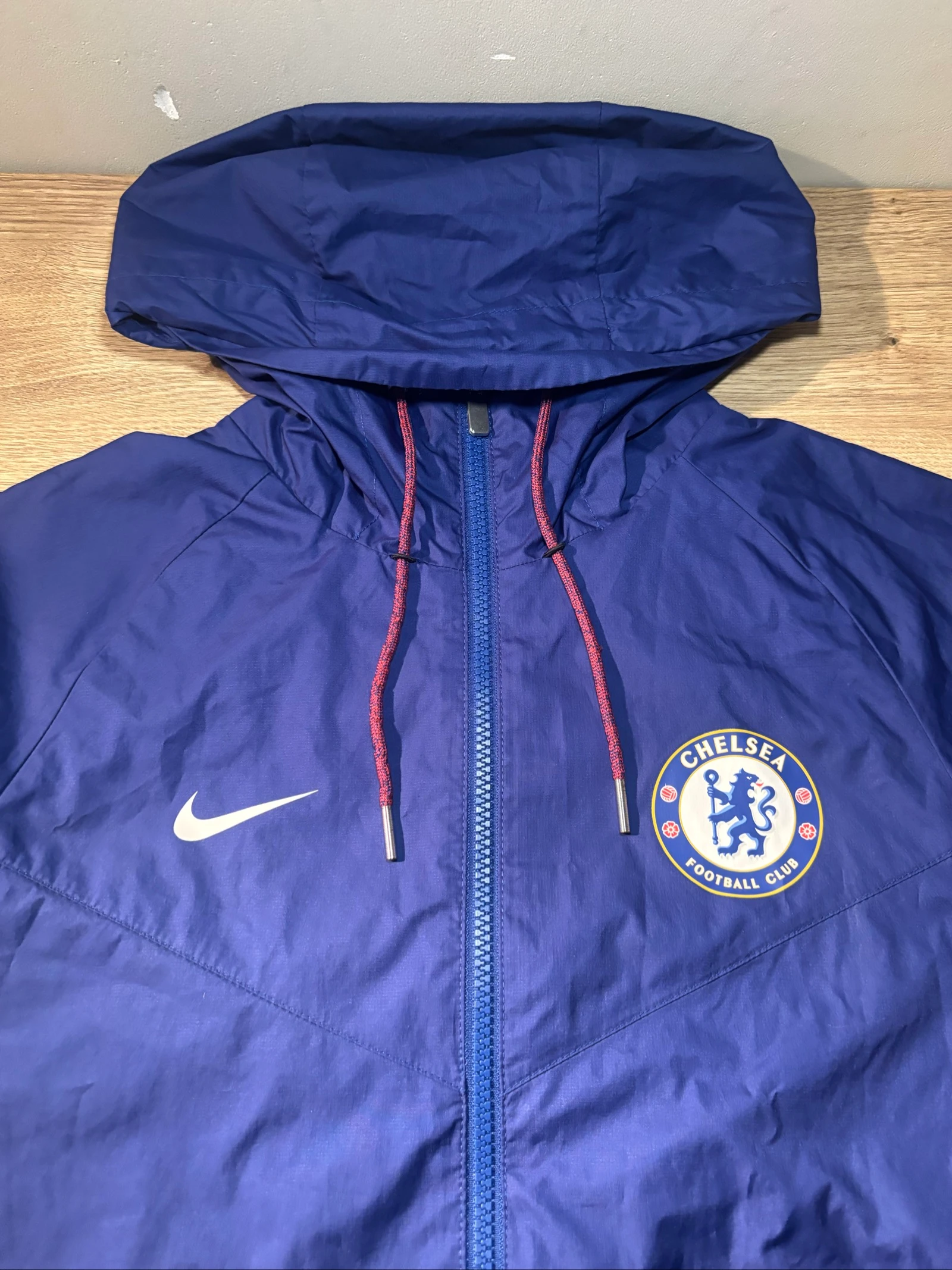 Nike Chelsea FC 2018/19 Authentieke Windrunner Jas Blauw S – photo 3